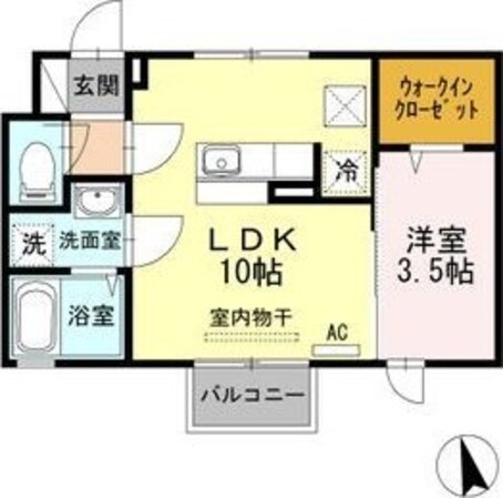 City house sevenの物件間取画像